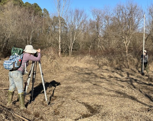 Detailed elevation surveys enable accurate calculations of flood capacity